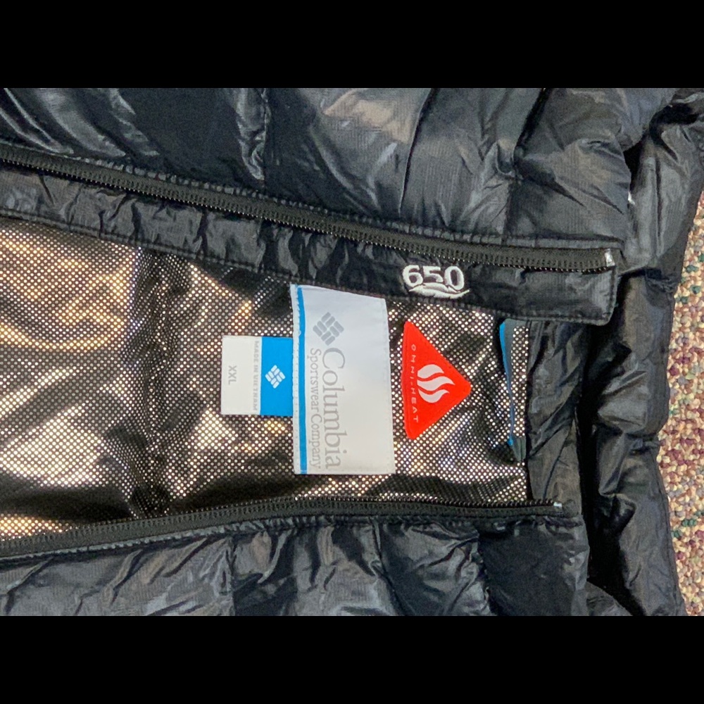 Columbia vest black